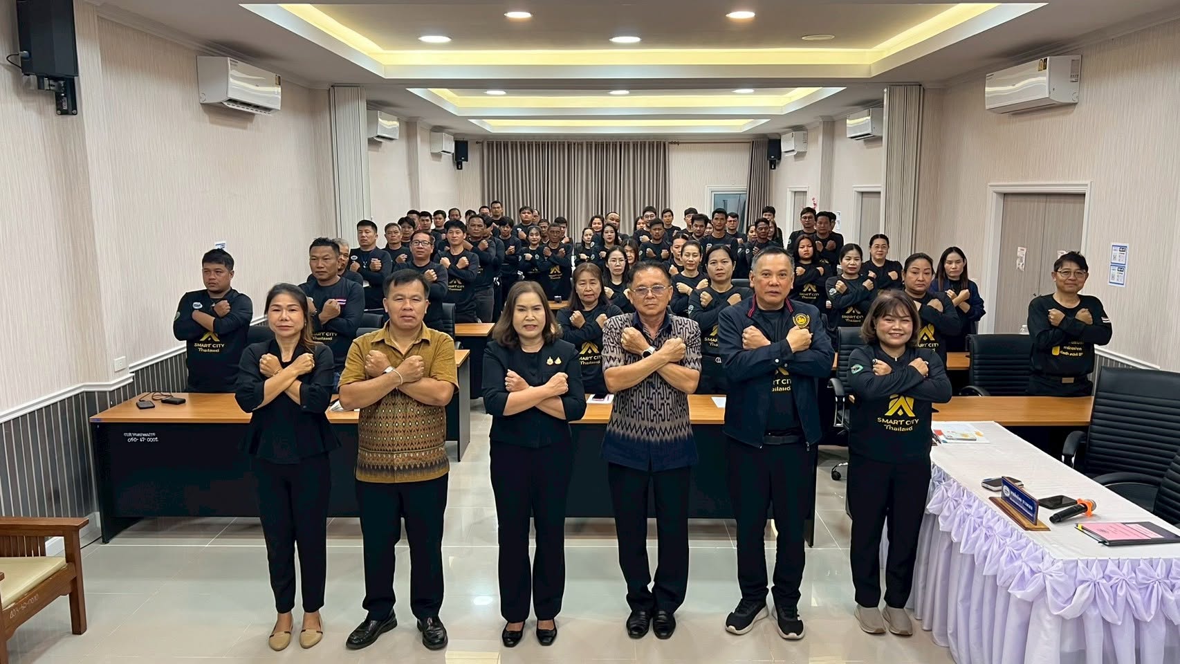 การมอบนโยบายและสร้างความรู้ความเข้าใจแก่ผู้บริการและเจ้าหน้าที่ ตามประกาศเจตนารมณ์ No Gift Policy จากการปฏิบัติหน้าที่ ประจำปีงบประมาณ พ.ศ. 2569